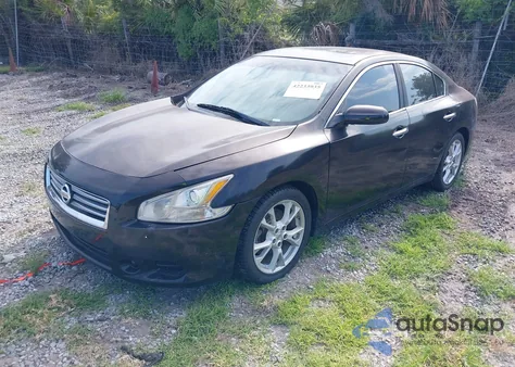 2012 Nissan Maxima 3.5 S z USA, uszkodzony, nr VIN 1N4AA5AP0CC809727